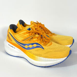 Saucony Triumph 20 Running Shoes Womens 8.5 Gold Horizon Cushioned S10759-30